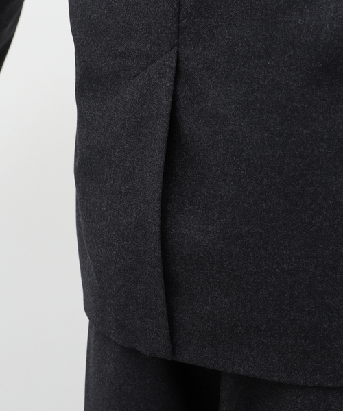 ATON（エイトン）の「【ATON / エイトン】MERINO COLLEGE FLANNEL TAILORED JK（テーラードジャケット・メンズ・チャコールグレー・2/6/4）」の13枚目の写真
