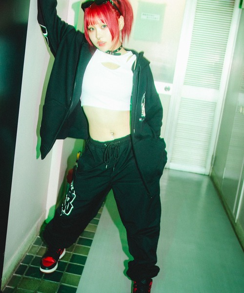 GALFY(ガルフィー)の「GA×GALFY-別注わんわんZIPパーカー(パーカー・メンズ・ブラック・L/XL)」の19枚目の写真