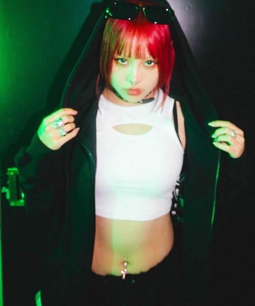 GALFY(ガルフィー)の「GA×GALFY-別注わんわんZIPパーカー(パーカー・メンズ・ブラック・L/XL)」の21枚目の写真