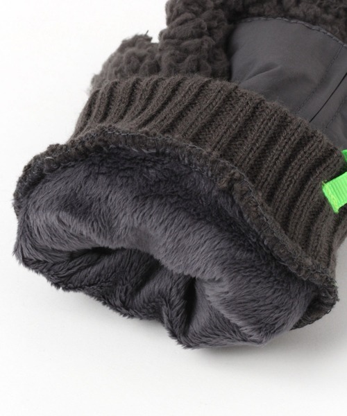 セール】オリジナルポケット付きボアハンドウォーマー（手袋）｜niko