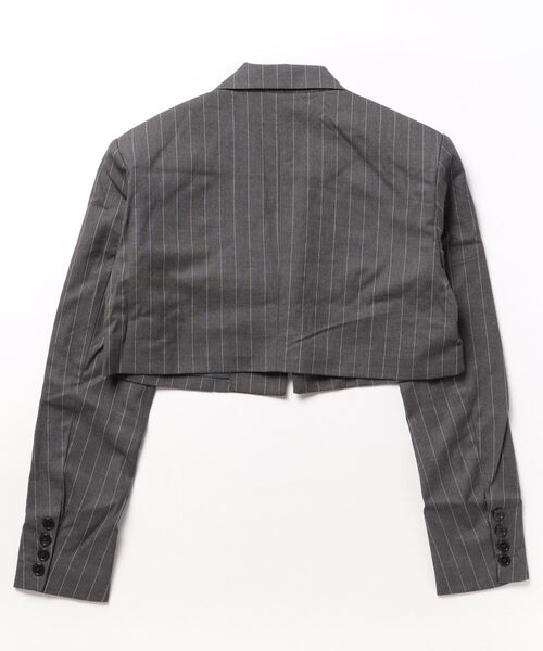 ANNA SUI NYC（アナ スイ エヌ ワイ シー）の「ANNA SUI NYC サブウェイジャケット（テーラードジャケット・レディース・ネイビー/グレー・FREE）」の3枚目の写真