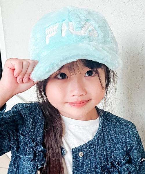 ONSPOTZ(オンスポッツ)の「フィラ キッズキャップ ファー ONSPOTZ別注(キャップ・キッズ・ピンク/ブルー/ホワイト/パープル・FREE)」の3枚目の写真