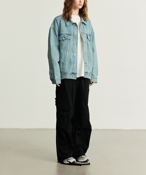 aimoha(アイモハ)の「aimoha men HEAVY COTTONワイドカーゴパンツ(カーゴパンツ・メンズ・カーキ/チョコ/ブラック・LARGE/MEDIUM/X-LARGE)」の18枚目の写真