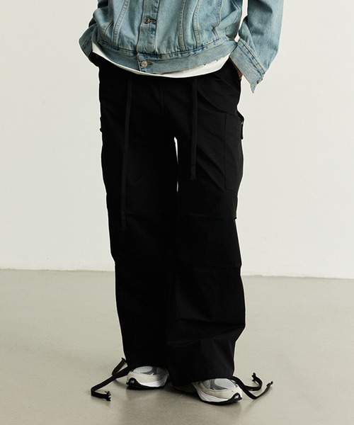 aimoha(アイモハ)の「aimoha men HEAVY COTTONワイドカーゴパンツ(カーゴパンツ・メンズ・カーキ/チョコ/ブラック・LARGE/MEDIUM/X-LARGE)」の15枚目の写真