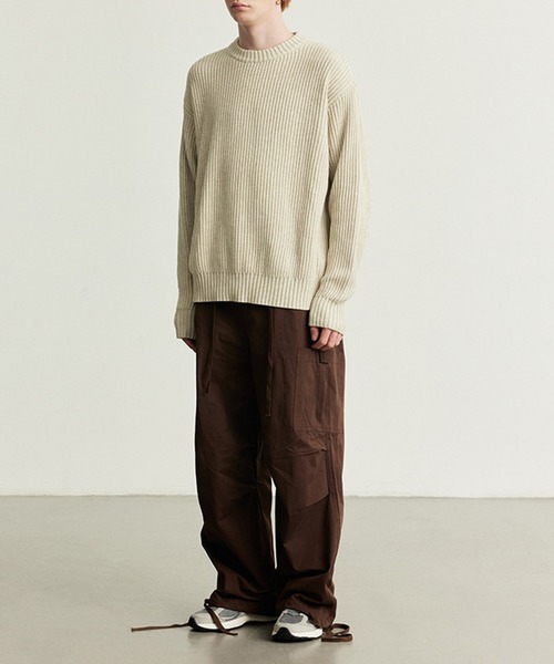 aimoha(アイモハ)の「aimoha men HEAVY COTTONワイドカーゴパンツ(カーゴパンツ・メンズ・カーキ/チョコ/ブラック・LARGE/MEDIUM/X-LARGE)」の21枚目の写真