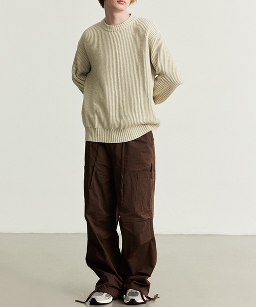 aimoha(アイモハ)の「aimoha men HEAVY COTTONワイドカーゴパンツ(カーゴパンツ・メンズ・カーキ/チョコ/ブラック・LARGE/MEDIUM/X-LARGE)」の19枚目の写真