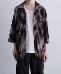 Various dolman shirts -print pleats- / バリアスドルマンシャツ -プリントプリーツ-