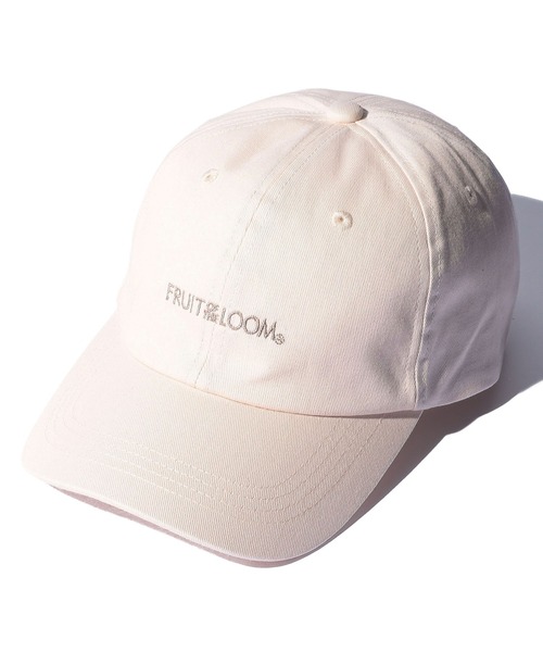 FRUIT OF THE LOOM（フルーツオブザルーム）の「LOGO CAP / 帽子 / キャップ / カジュアル  / ユニセックス / 刺繍（キャップ・メンズ・ブラック/サックスブルー/ピンク/オフホワイト/ベージュ・FREE）」の11枚目の写真