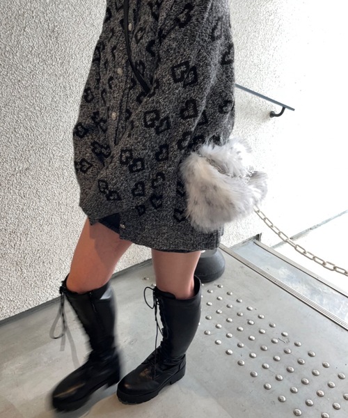 nemne store(ネンネストア)の「【Ne/Flim】3wayファーミニボストンチェーンバッグ(ボストンバッグ・レディース・シルバー/ゴールド・フリー)」の7枚目の写真