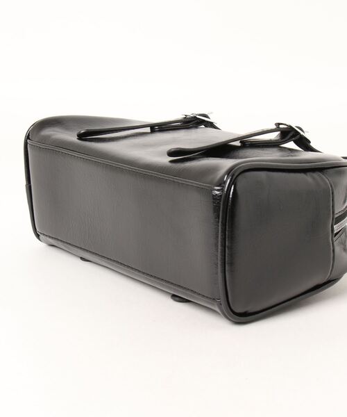 florist（フローリスト）の「イレギュラーシュリンクレザーボストンバッグ/ショルダーバッグ（ボストンバッグ・レディース・シルバー/ブラウン/ブラック・FREE）」の13枚目の写真