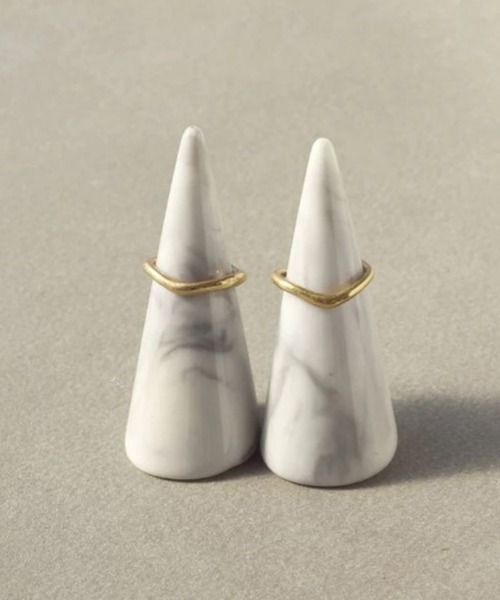 GOLDY（ゴールディ）の「【GOLDY】ニュアンス ライン セット ピンキーリング / 5230404（リング・レディース・ゴールド/ゴールド系その他2/シルバー/シルバー系その他・FREE）」の5枚目の写真