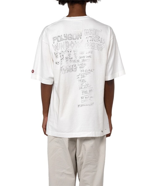 Maison MIHARA YASUHIRO（メゾンミハラヤスヒロ）の「Distressed Tshirt（Tシャツ/カットソー・メンズ・ブラック/ホワイト・48/46/44）」の11枚目の写真