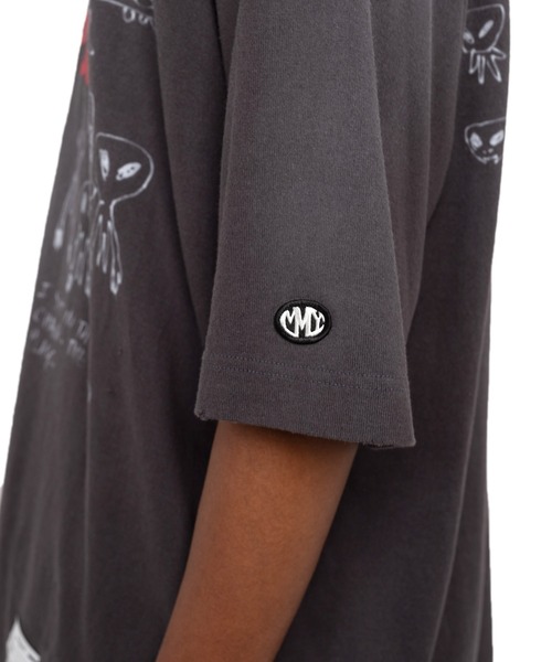 Maison MIHARA YASUHIRO（メゾンミハラヤスヒロ）の「Distressed Tshirt（Tシャツ/カットソー・メンズ・ブラック/ホワイト・48/46/44）」の14枚目の写真