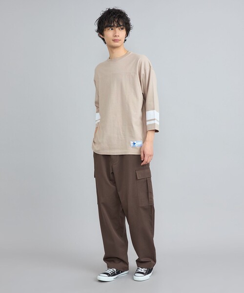 coen(コーエン)の「TCツイル6ポケットワイドカーゴパンツ(カーゴパンツ・メンズ・ダークブラウン/ネイビー/ベージュ/ブラック・XL/L/M/S)」の19枚目の写真
