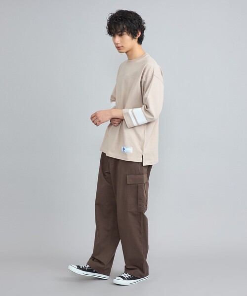 coen(コーエン)の「TCツイル6ポケットワイドカーゴパンツ(カーゴパンツ・メンズ・ダークブラウン/ネイビー/ベージュ/ブラック・XL/L/M/S)」の22枚目の写真