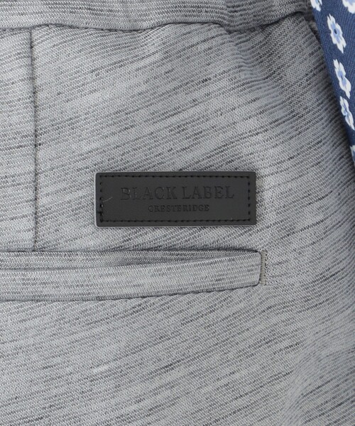 BLACK LABEL CRESTBRIDGE(ブラックレーベル・クレストブリッジ)の「コットンラミーブレンドジャージートラウザーズ(スラックス・メンズ・ライトグレー/ネイビー・M/S/L/XL)」の8枚目の写真