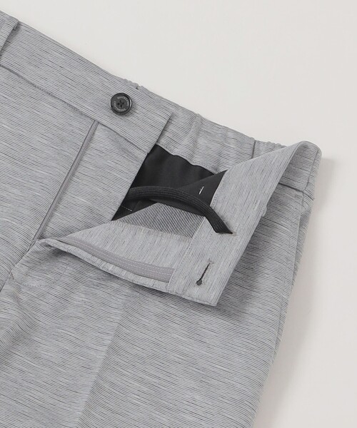 BLACK LABEL CRESTBRIDGE(ブラックレーベル・クレストブリッジ)の「コットンラミーブレンドジャージートラウザーズ(スラックス・メンズ・ライトグレー/ネイビー・M/S/L/XL)」の9枚目の写真