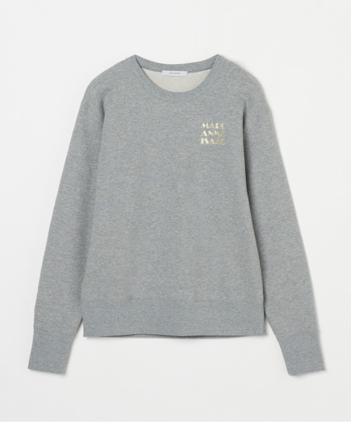 HELIOPOLE(エリオポール)の「LOGO SWEAT SHIRT(Tシャツ/カットソー・レディース・ホワイト/パープル/グレー・38)」の2枚目の写真