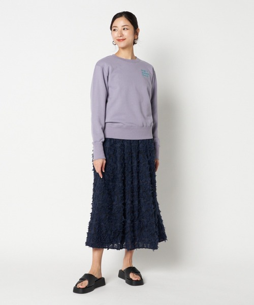 HELIOPOLE(エリオポール)の「LOGO SWEAT SHIRT(Tシャツ/カットソー・レディース・ホワイト/パープル/グレー・38)」の13枚目の写真