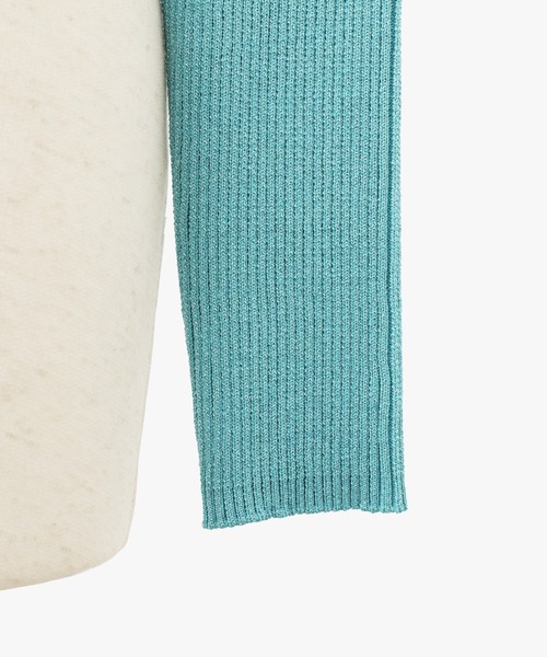 ANNA SUI NYC（アナ スイ エヌ ワイ シー）の「ANNA SUI NYC グリッターニットカーディガン（カーディガン/ボレロ・レディース・ピンク/シルバー/ブルー・FREE）」の7枚目の写真