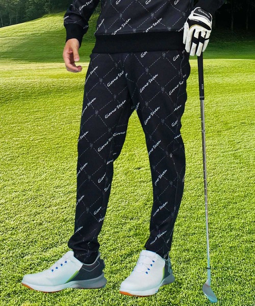RUSSELLNO GOLF ロゴプリントパンツ Golf Reboot / 【Russeluno Golf】SKINNY PANTS（SOLID)