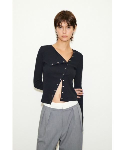 新入荷 THROW by SLY（スローバイスライ）の「THROW SLANT BUTTON L/S パンツ