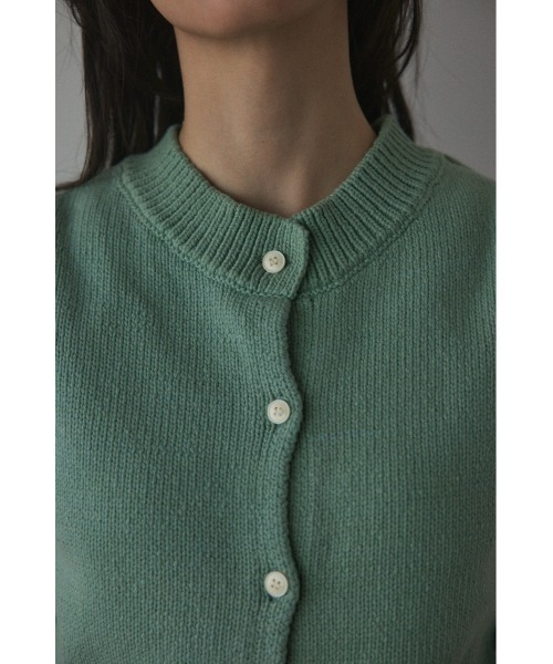 BLACK BY MOUSSY(ブラックバイマウジー)の「front button vest(フロントボタンベスト)(ベスト・レディース・ライトグリーン/オフホワイト/チャコールグレー・FREE)」の16枚目の写真