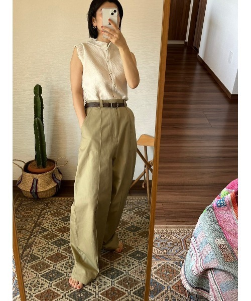 BLACK BY MOUSSY（ブラックバイマウジー）の「front button vest