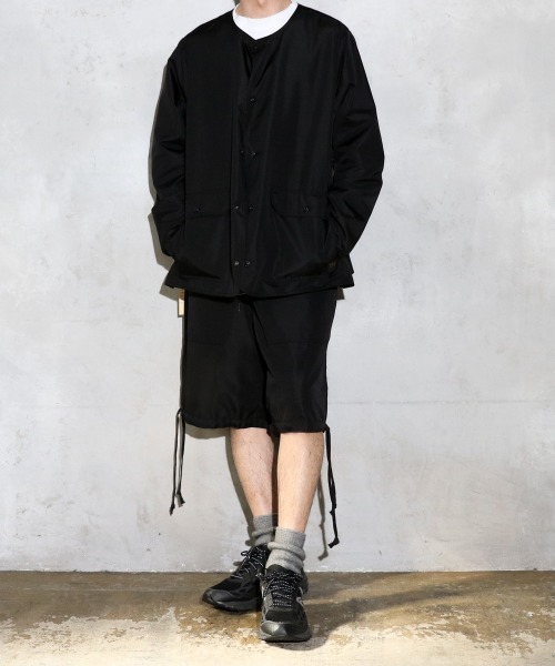 TAION（タイオン）の「TAION/タイオン NON-DOWN MILITARY REVERSIBLE SHORTS ノンダウン ミリタリー リバーシブルショートパンツ（その他パンツ・メンズ・ダークネイビー/グリーン/オリーブ/ブラック・X-LARGE/XX-LARGE/LARGE）」の7枚目の写真