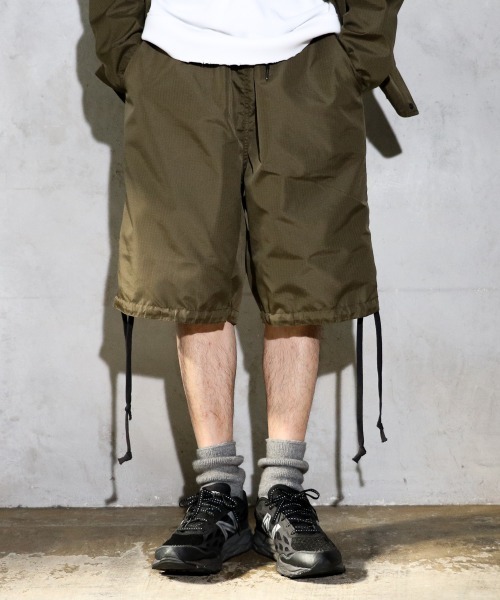 TAION（タイオン）の「TAION/タイオン NON-DOWN MILITARY REVERSIBLE SHORTS ノンダウン ミリタリー リバーシブルショートパンツ（その他パンツ・メンズ・ダークネイビー/グリーン/オリーブ/ブラック・X-LARGE/XX-LARGE/LARGE）」の8枚目の写真
