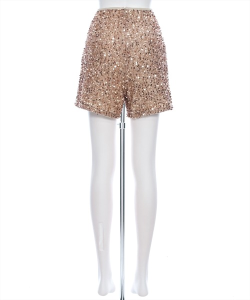 clear(クリア)の「スパンコールショートパンツ(その他パンツ・レディース・ブラック/ベージュ・M/S)」の6枚目の写真