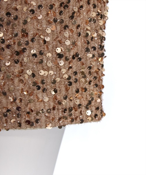 clear(クリア)の「スパンコールショートパンツ(その他パンツ・レディース・ブラック/ベージュ・M/S)」の9枚目の写真