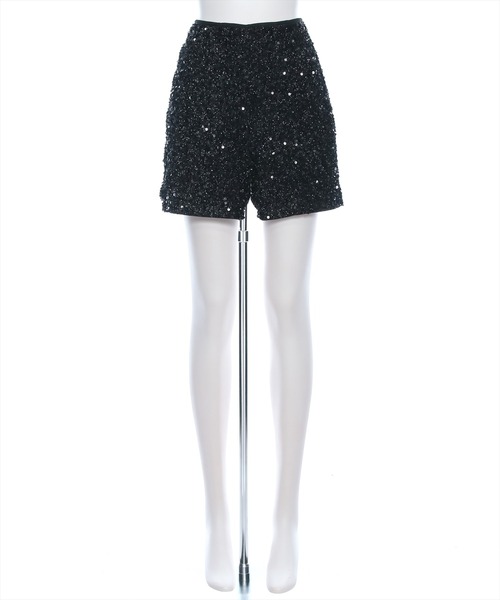 clear(クリア)の「スパンコールショートパンツ(その他パンツ・レディース・ブラック/ベージュ・M/S)」の15枚目の写真