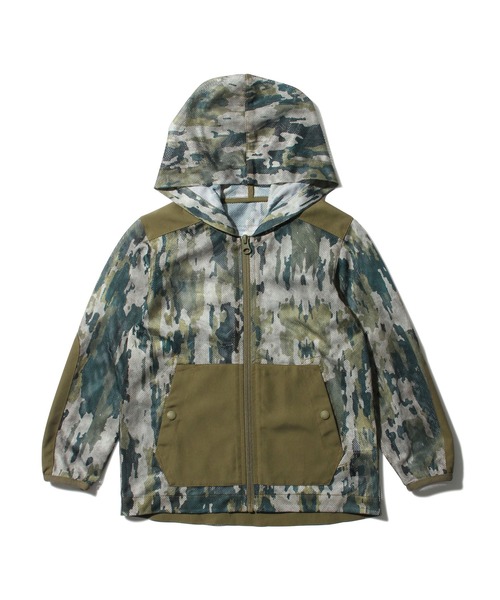 【セール】Kids Printed Insect Shield Mesh Parka（その他トップス）｜Snow Peak（スノーピーク）
