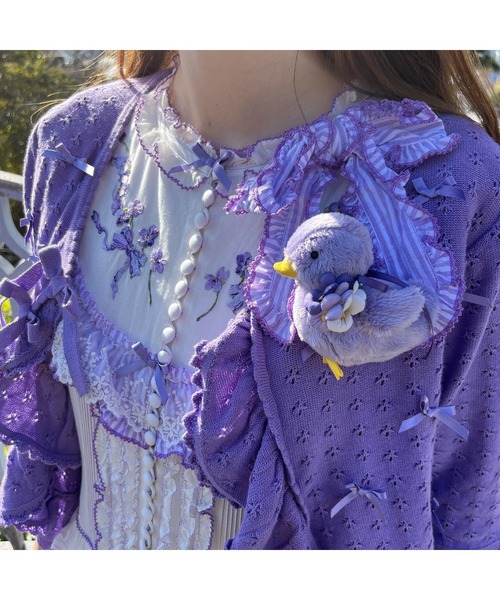 ひよこぬいぐるみコサージュ