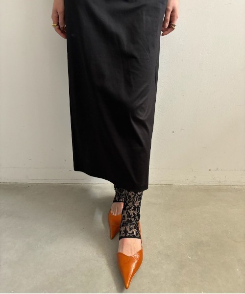 レッグウェア Ameri VINTAGE FASCINATING LACE LEGGINGS Ameri（アメリ）の「FASCINATING LACE LEGGINGS（レギンス