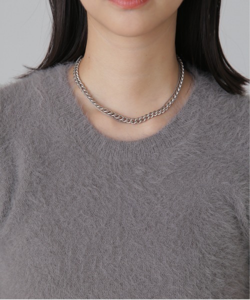 FREE'S MART（フリーズマート）の「◆シャギー半袖ニット（ニット/セーター・レディース・ベージュ/イエロー/ホワイト・FREE）」の16枚目の写真