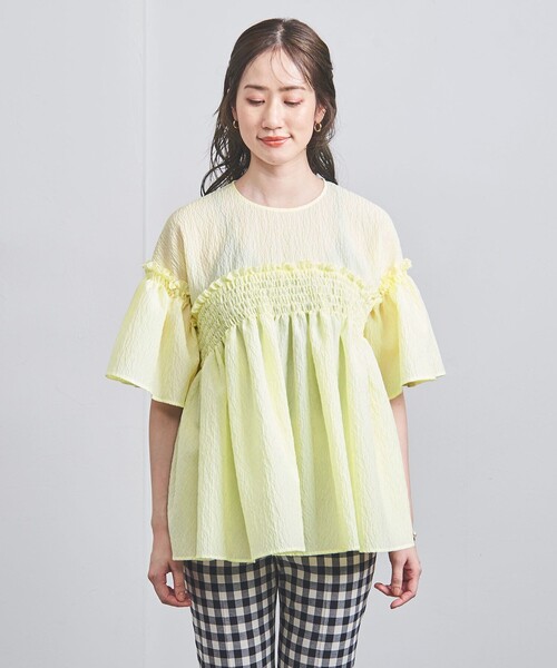 半額 50％OFFの通販 UNITED ARROWS（ユナイテッドアローズ）の「エアリージャカード トップス