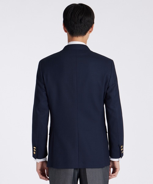 LANVIN collection(ランバン コレクション)の「DAMIER PATTERN BLAZER【ダミエパターンブレザー】(テーラードジャケット・メンズ・ネイビー・50/48)」の7枚目の写真
