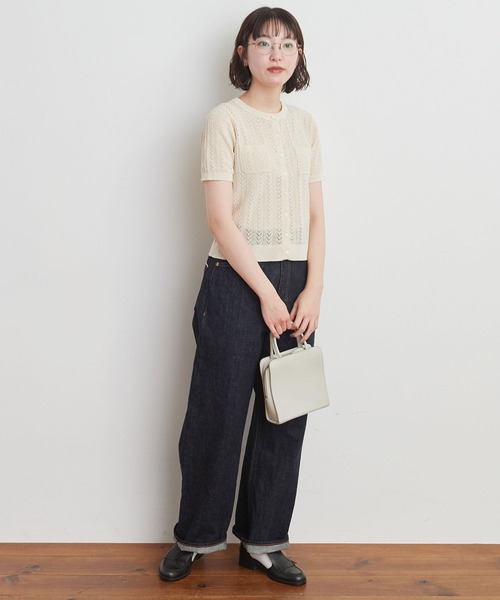 ニット/セーター fig London - figLondon cat vest AMBIDEX Store ○○knit gardener vest(F クロ): l'atelier du savon