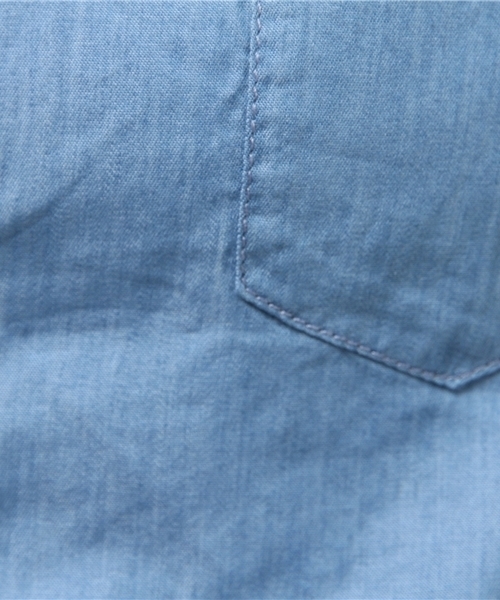 LIVI it（リヴィ イット）の「【LIVI it】Ｂｉｇデニムシャツ（シャツ/ブラウス・レディース・インディゴブルー/ブルー・LARGE/MEDIUM）」の11枚目の写真