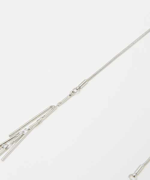 qualite（カリテ）の「フリンジチェーンネックレス（ネックレス・レディース・シルバー/ゴールド・フリー）」の14枚目の写真