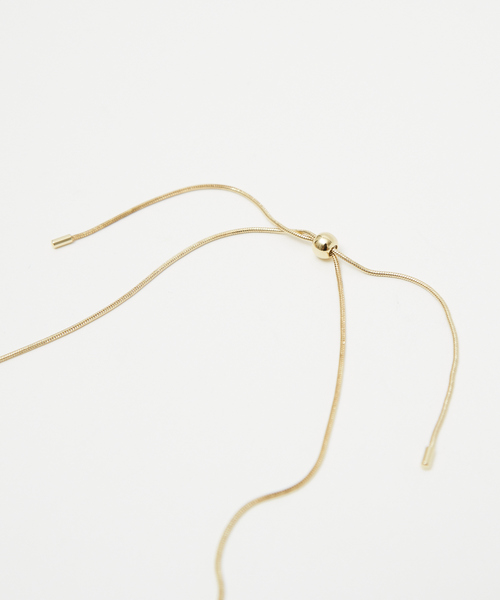 qualite（カリテ）の「フリンジチェーンネックレス（ネックレス・レディース・シルバー/ゴールド・フリー）」の19枚目の写真