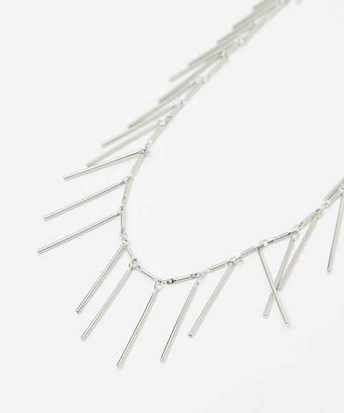 qualite（カリテ）の「フリンジチェーンネックレス（ネックレス・レディース・シルバー/ゴールド・フリー）」の4枚目の写真