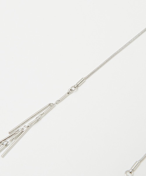 qualite（カリテ）の「フリンジチェーンネックレス（ネックレス・レディース・シルバー/ゴールド・フリー）」の5枚目の写真