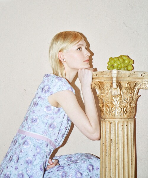 TOCCA（トッカ）の「GERANIUM ドレス（ワンピース・レディース・ライラック系7・0/2/4/6）」の3枚目の写真