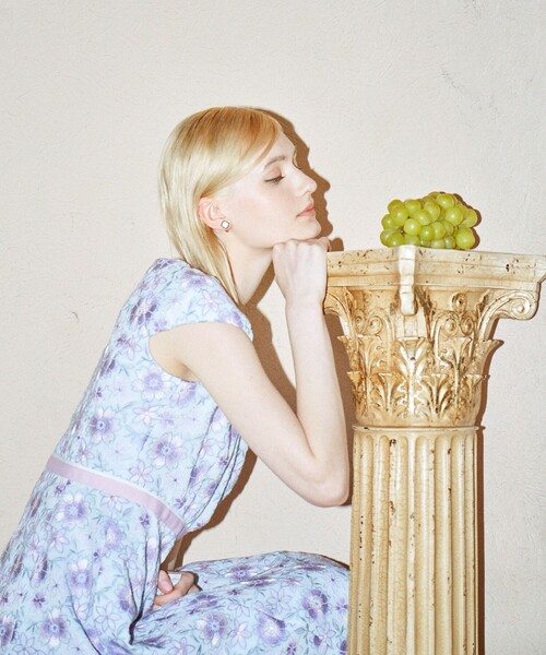 TOCCA（トッカ）の「GERANIUM ドレス（ワンピース・レディース・ライラック系7・0/2/4/6）」の6枚目の写真