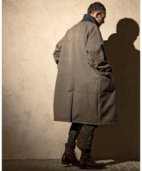 C DIEM（カルペディエム）の「mj9843- Old Workers Coat ステン