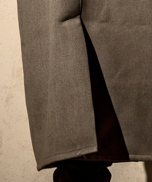 C DIEM（カルペディエム）の「mj9843- Old Workers Coat ステンカラーコート（ステンカラーコート・メンズ・ブラック/カーキ・S/M/L/XL）」の10枚目の写真