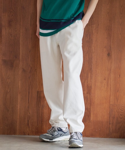 Arnold Palmer(アーノルドパーマー)の「コットンリネン イージーパンツ(その他パンツ・メンズ・アイボリー/ネイビー・LL/L/M)」の2枚目の写真